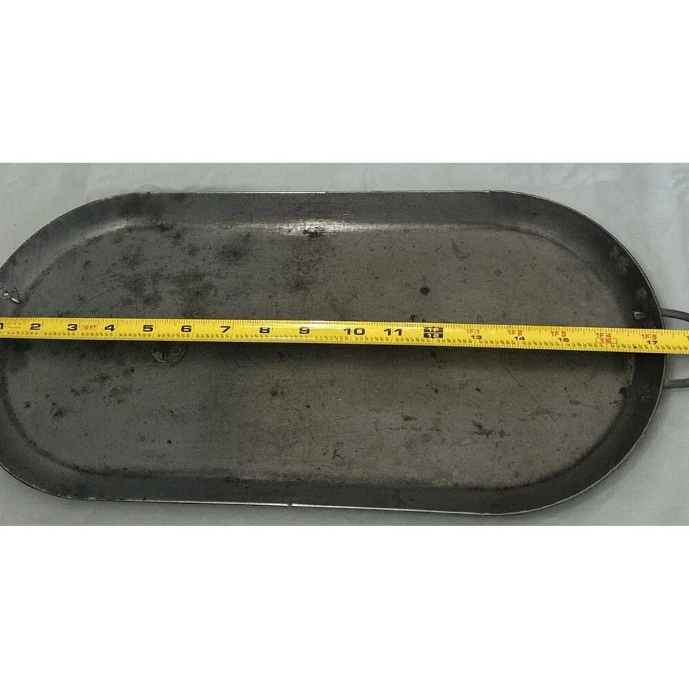 Vintage Mexican Cast Aluminum Comal Griddle